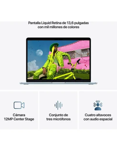 Apple MacBook Air M5 (2026) MDHC4Y/A 13.6" Azul Cielo