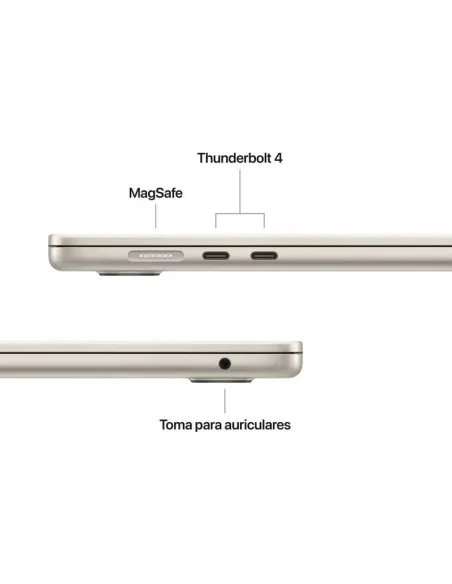 Apple MacBook Air M5 (2026) MDVD4Y/A 15.3" Blanco Estrella