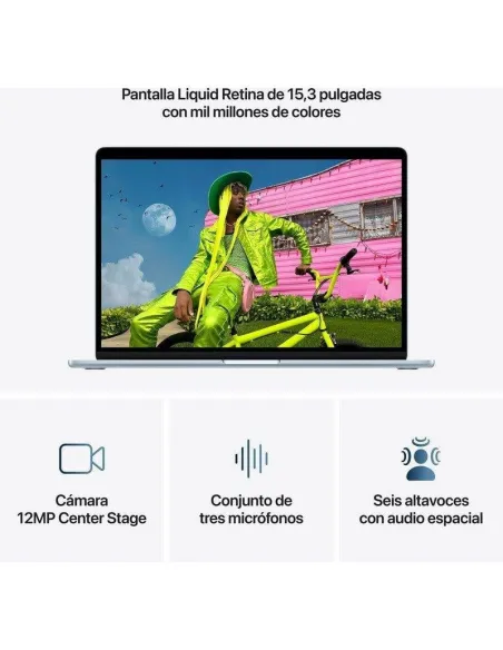Apple MacBook Air M5 (2026) MDVQ4Y/A 15.3" Azul Cielo