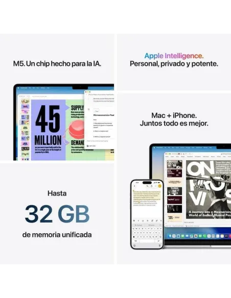 Apple MacBook Air M5 (2026) MDVQ4Y/A 15.3" Azul Cielo