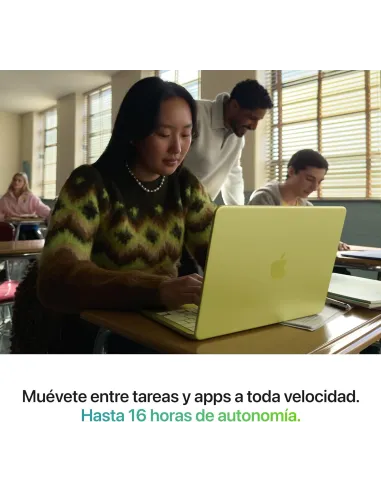 Portátil Apple MacBook Neo 13" (2026) MHFE4Y/A Cítrico