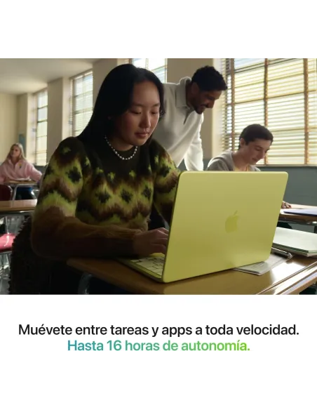 Portátil Apple MacBook Neo 13" (2026) MHFE4Y/A Cítrico