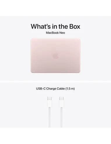 Portátil Apple MacBook Neo 13" (2026) MHFJ4Y/A Rosa