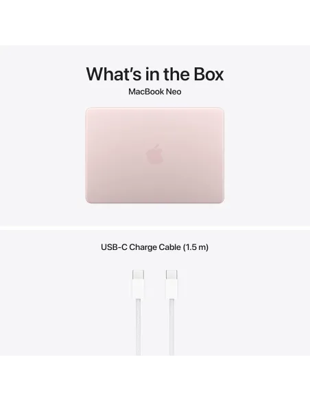 Portátil Apple MacBook Neo 13" (2026) MHFJ4Y/A Rosa