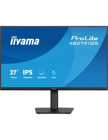 Monitor iiyama ProLite XB2791QS-B1 de 27" QHD con pivot