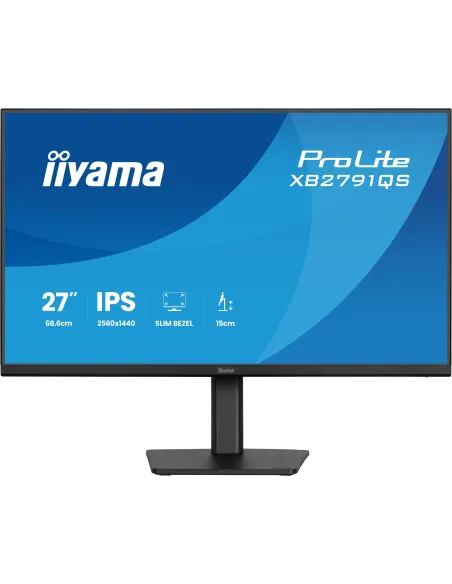 Monitor iiyama ProLite XB2791QS-B1 de 27" QHD con pivot
