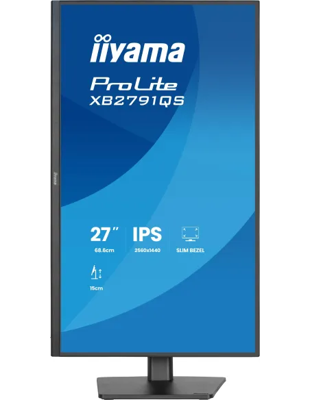 Monitor iiyama ProLite XB2791QS-B1 de 27" QHD con pivot