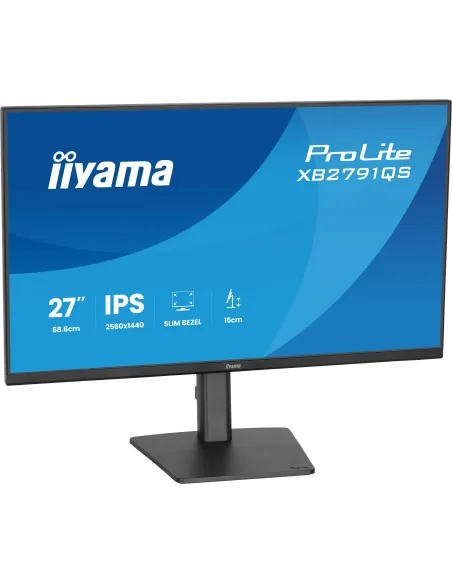 Monitor iiyama ProLite XB2791QS-B1 de 27" QHD con pivot
