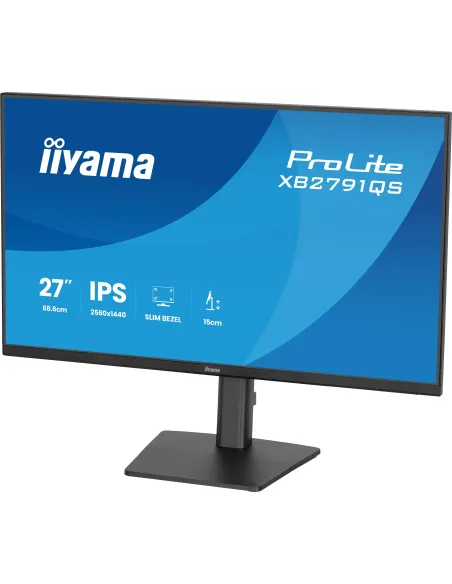 Monitor iiyama ProLite XB2791QS-B1 de 27" QHD con pivot