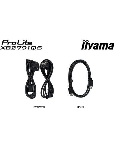 Monitor iiyama ProLite XB2791QS-B1 de 27" QHD con pivot