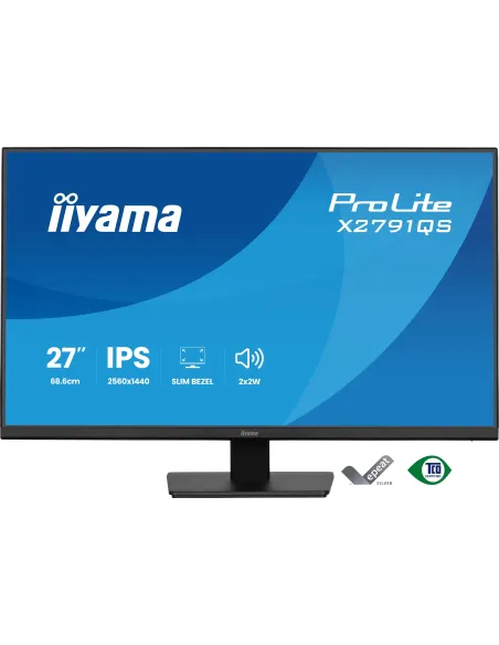 Iiyama ProLite X2791QS-B1 27" Quad HD 75Hz IPS 1ms Altavoces VESA