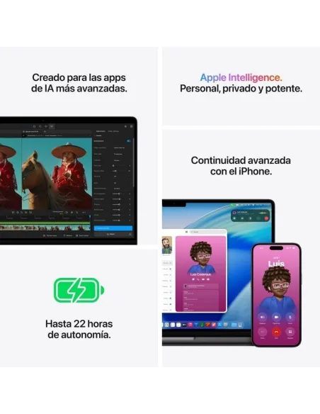 Portátil Apple MacBook Pro M5 (2026) MGDP4Y/A