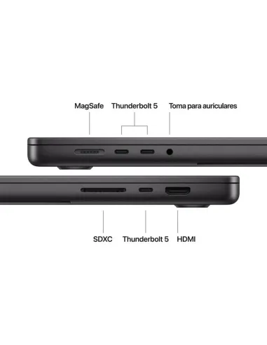 Portátil Apple MacBook Pro M5 Pro (2026) MGEA4Y/A 24GB y 1TB