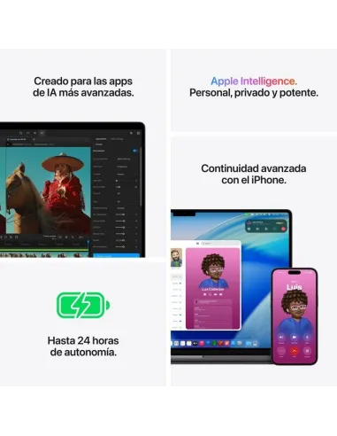 Portátil Apple MacBook Pro M5 Pro (2026) MGEA4Y/A 24GB y 1TB