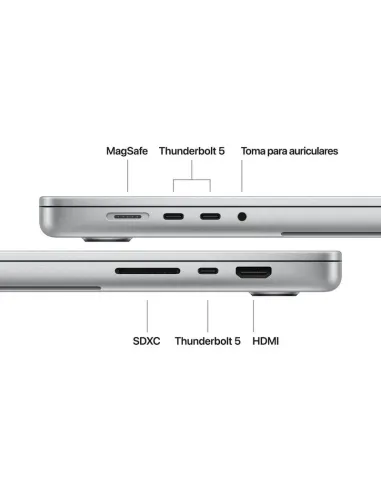 Portátil Apple MacBook Pro M5 Max (2026) MGE94Y/A 48GB y 2TB