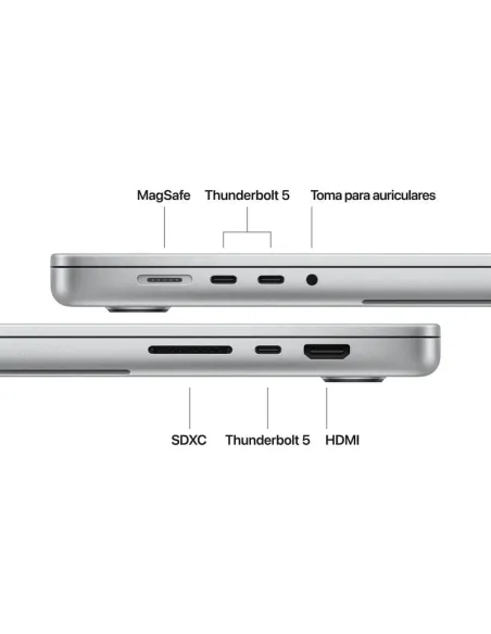 Portátil Apple MacBook Pro M5 Max (2026) MGE94Y/A 48GB y 2TB