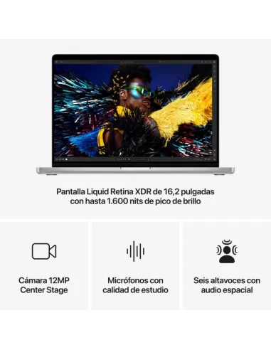 Portátil Apple MacBook Pro M4 Max (2024) MX2W3Y/A 48GB y 1TB