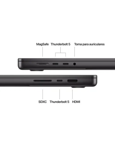 Portátil Apple MacBook Pro M4 Max (2024) MX313Y/A 48GB y 1TB