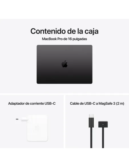 Portátil Apple MacBook Pro M4 Max (2024) MX313Y/A 48GB y 1TB