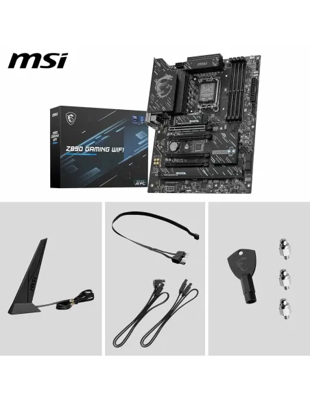 Placa base gaming MSI Z890 GAMING WIFI con Wi-Fi 7