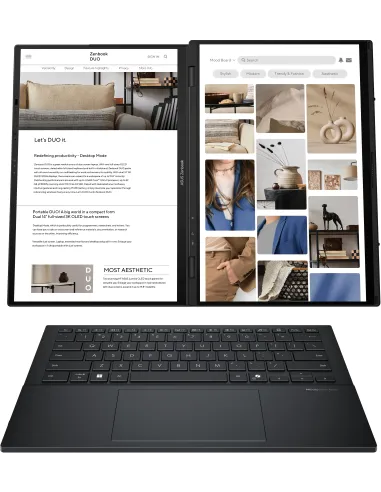 Portátil de trabajo ASUS Zenbook Duo OLED UX8406CA-QL336W