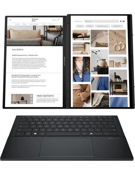 Portátil de trabajo ASUS Zenbook Duo OLED UX8406CA-QL336W
