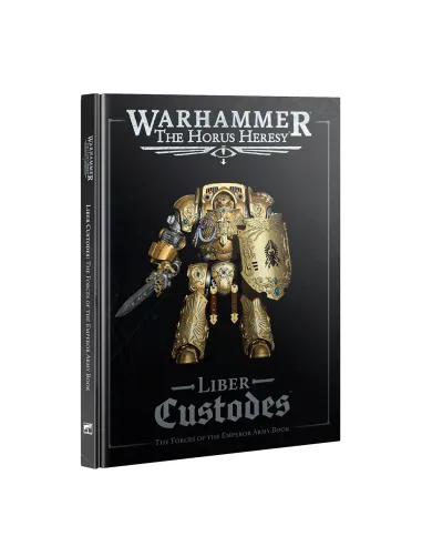 Warhammer The Horus Heresy Liber Custodes (Inglés)