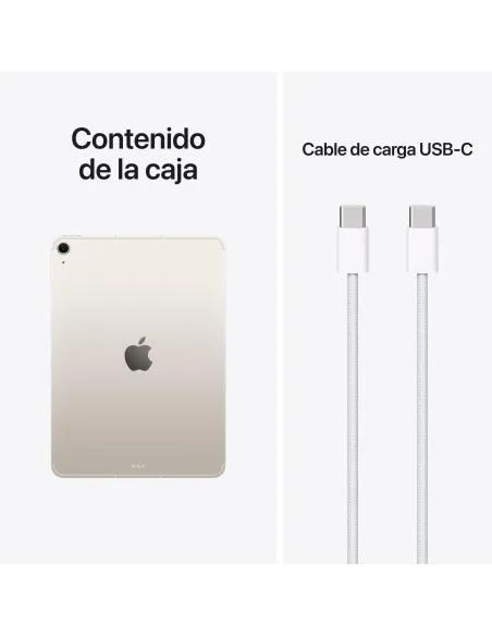 Apple iPad Air 11" 2026 M4 Wi-Fi + Cellular 11ª 128GB Blanco