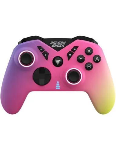 DragonShock Nebula Ultimate Pro Mando Inalámbrico para Nintendo Switch Rosa