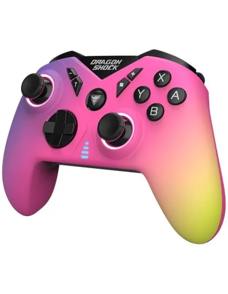 DragonShock Nebula Ultimate Pro Mando Inalámbrico para Nintendo Switch Rosa