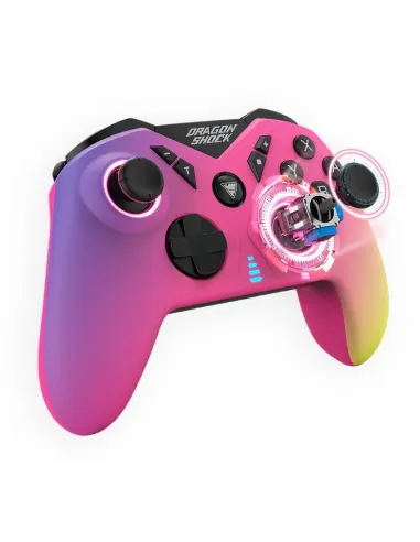 DragonShock Nebula Ultimate Pro Mando Inalámbrico para Nintendo Switch Rosa