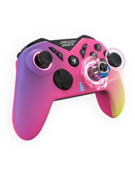 DragonShock Nebula Ultimate Pro Mando Inalámbrico para Nintendo Switch Rosa