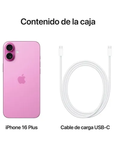 Smartphone Apple iPhone 16 Plus 128GB Rosa
