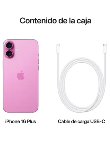 Smartphone Apple iPhone 16 Plus 128GB Rosa