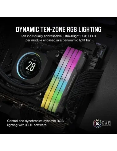 Memoria RAM DDR5 Corsair Vengeance RGB CMH32GX5M2B6000Z38
