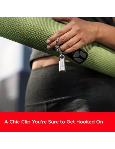 Pendrive USB-C SanDisk Ultra Luxe 128 GB Plata