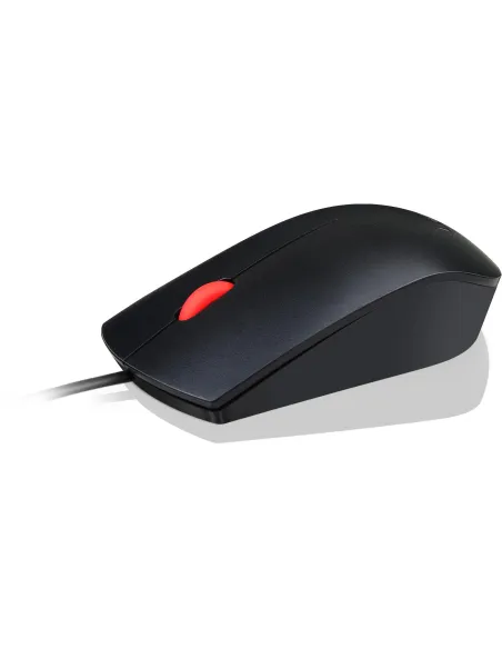 Lenovo Essential Ratón Óptico 1600 DPI Negro para oficina