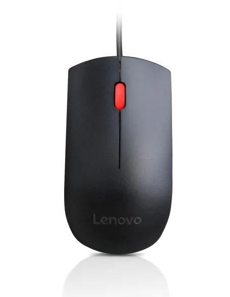 Lenovo Essential Ratón Óptico 1600 DPI Negro