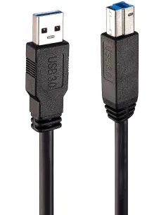 Lindy 43098 Cable USB-A a USB-B Macho/Macho 10 M Negro-1408333