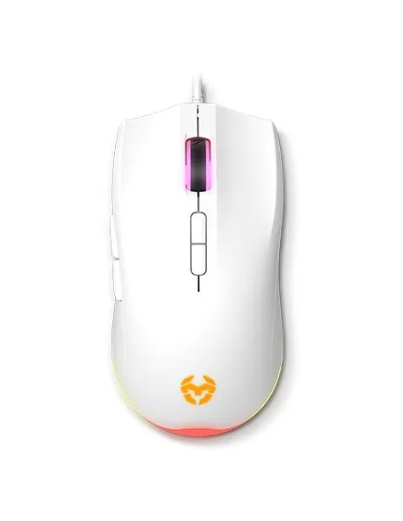 KROM Kenta combo gaming 4 en 1 RGB blanco para PC