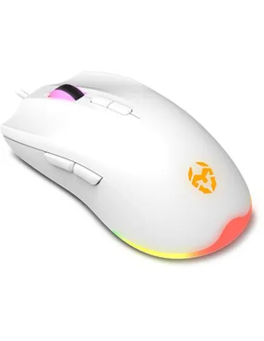 KROM Kenta combo gaming 4 en 1 RGB blanco para PC