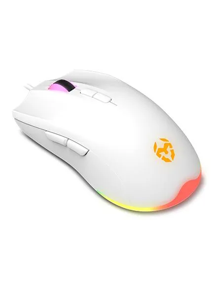 KROM Kenta combo gaming 4 en 1 RGB blanco para PC