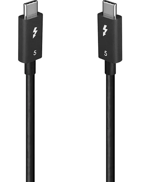 Lindy 31130 Cable Thunderbolt 1 m 80 Gbit/s Negro