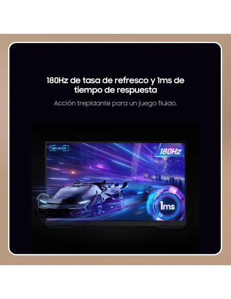 Monitor Samsung Odyssey G5 G51F 27" QHD 180 Hz plano