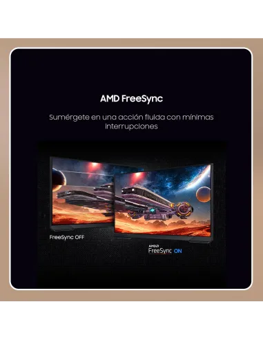 Monitor Samsung Odyssey G5 G51F 27" QHD 180 Hz plano