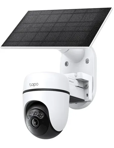 TP-Link Tapo TC90 KIT Cámara de Seguridad Inteligente 360º con Panel Solar