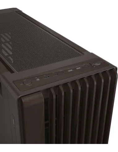 Torre ASUS ProArt PA602 Wood Edition: aire y USB-C rápido