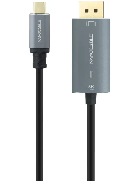 Nanocable 10.15.5022 USB-C a DisplayPort 8K 2M bidireccional