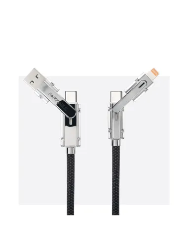 Cable Lightning Nanocable 10.01.2602 de 2 m USB-C/USB-A 27 W