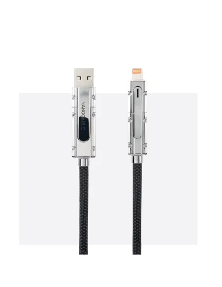 Cable Lightning Nanocable 10.01.2602 de 2 m USB-C/USB-A 27 W